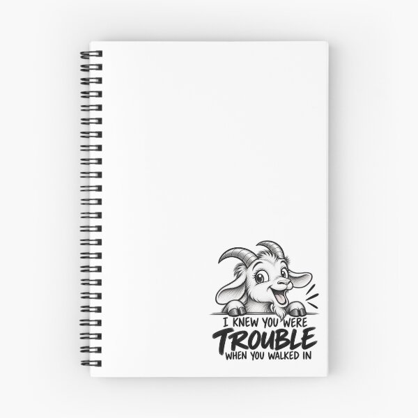 Item preview, I Knew You Were Trouble Goat - Small designed and sold by Paukav.