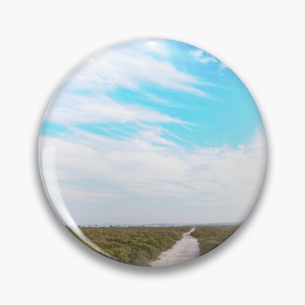 Item preview, Sandy Path Under Dramatic Coastal Sky designed and sold by hanlahav.