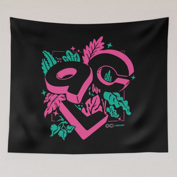 Item preview, Ac Library Infrared Floral designed and sold by MeghaGrady.