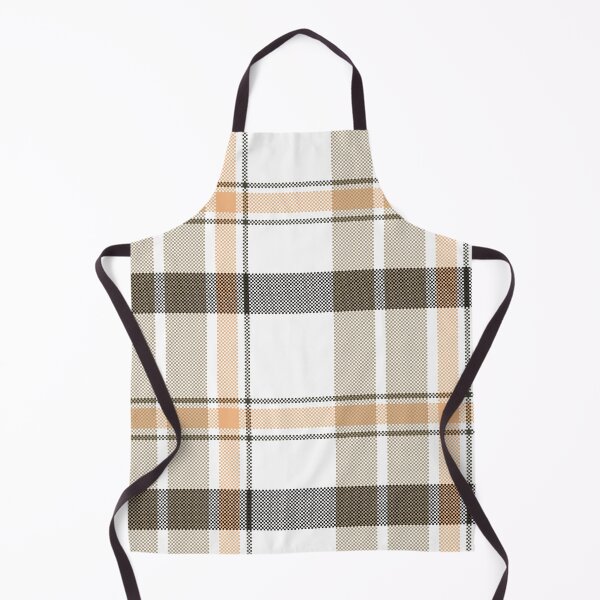 Item preview, Modern dark brown and cream plaid tartan seamless pattern designed and sold by PowerAntShop.