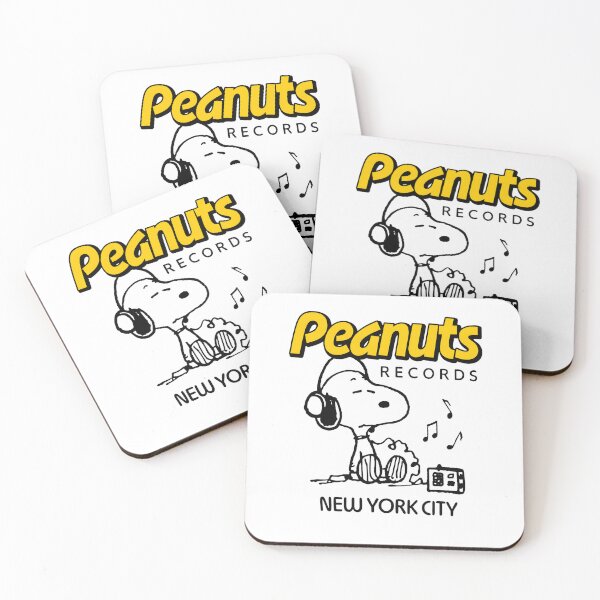Item preview, Peanuts Snoopy Records New York City Music Boombox designed and sold by LittleMamastore.