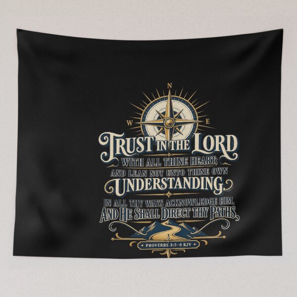 Item preview, Proverbs 3:5–6 Trust In The Lord Christian designed and sold by ChristianLife.