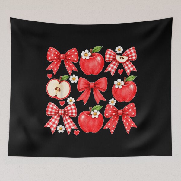 Item preview, Coquette Bow Apple Picking Crew Apple Picking Season  designed and sold by PhocoNibict.