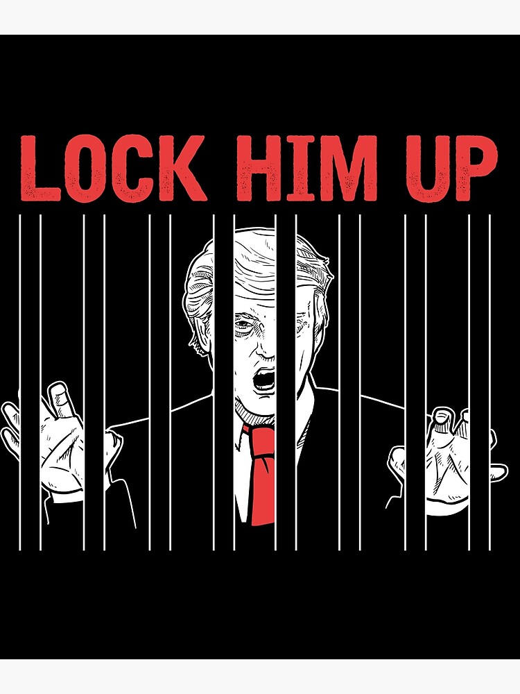 Lock Him Up Canvas Print By 8645th Redbubble