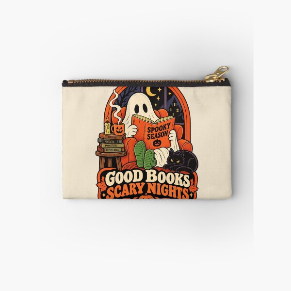 Item preview, Good Books Scary Nights Halloween Ghost designed and sold by Moo7shop.