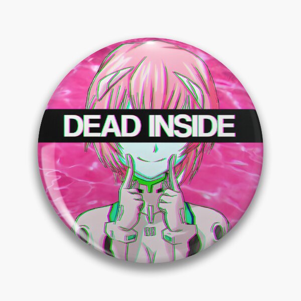 Item preview, Rei Ayanami Dead Inside Anime Inspired Emotional Expression Design designed and sold by JoeWillFilms.