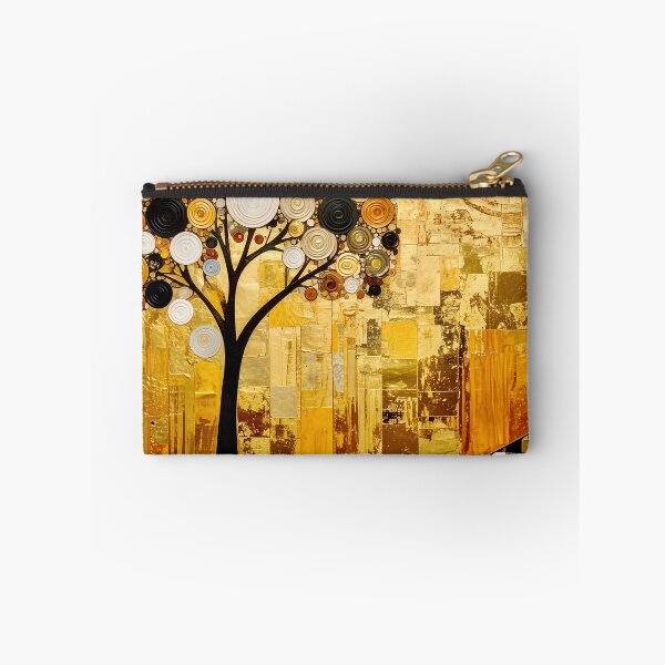 Item preview, Ornate Gold Leaf and Mosaic Circle Tree designed and sold by Vicky Brago-Mitchell®.