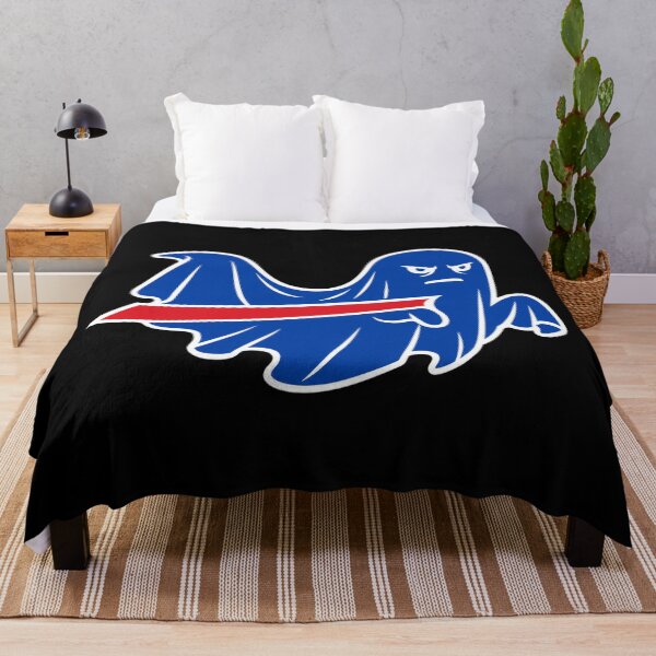 Item preview, The Bills Inspired Scowling Blue Ghost Mafia Fan Art designed and sold by TrevionYoster.