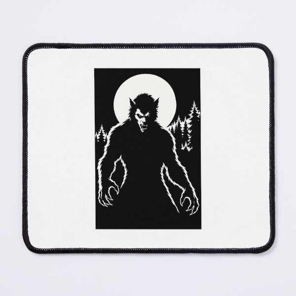 Item preview, The Wolfman in Black & White designed and sold by deafhoops1.