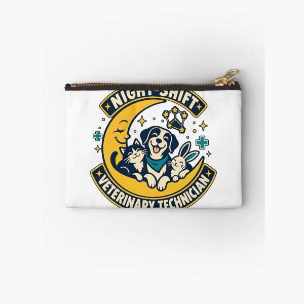Item preview, Night-Shift Veterinary Technician Moonlight Crew designed and sold by Chase The Trend.