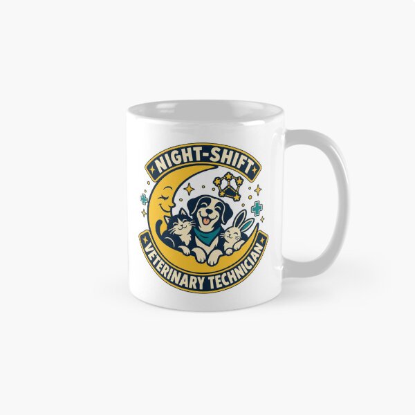 Item preview, Night-Shift Veterinary Technician Moonlight Crew designed and sold by Chase The Trend.