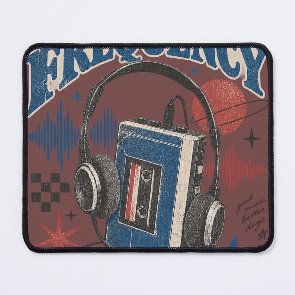 Item preview, Retro Cassette Player Headphones Vintage Music Graphic designed and sold by Slay29.
