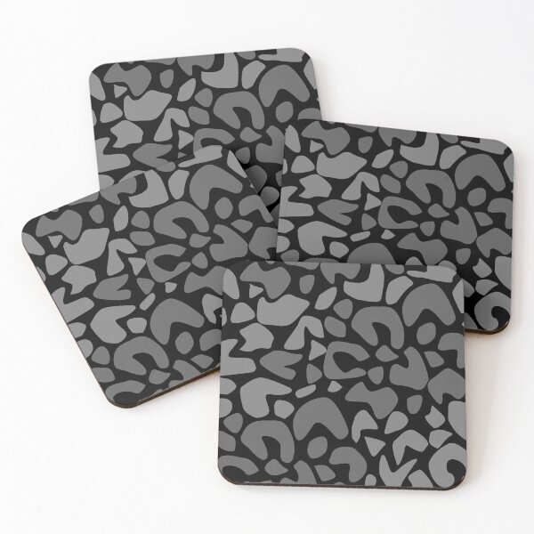 Item preview, Abstract Spotted black and gray pattern designed and sold by fuzzyfox.