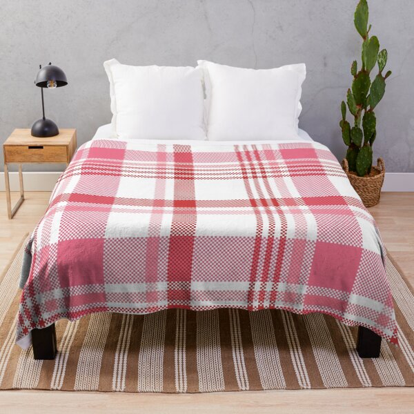 Item preview, Bright red and pink plaid tartan seamless pattern vector designed and sold by PowerAntShop.
