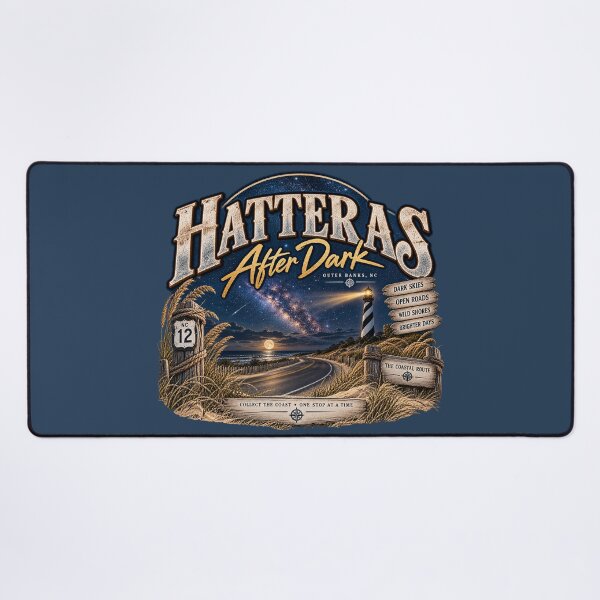 Item preview, Hatteras After Dark Outer Banks designed and sold by The Coastal Route.