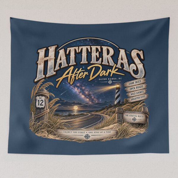 Item preview, Hatteras After Dark Outer Banks designed and sold by The Coastal Route.