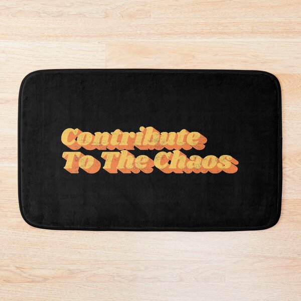 Item preview, Contribute To The Chaos Retro Vintage Funny Quote Design designed and sold by Chonkz.