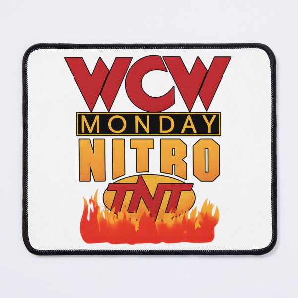 Artikelvorschau, WCW Monday Nitro Retro-Wrestling-Logo-Design für Fans entworfen und verkauft von wonjinie.