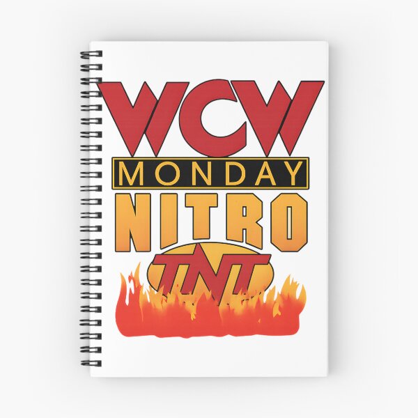 Item preview, Diseño de logotipo retro de WCW Monday Nitro para fans designed and sold by wonjinie.