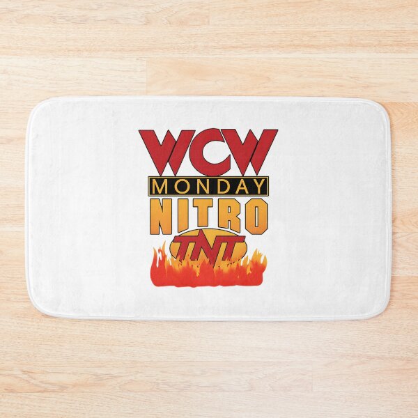 Item preview, Diseño de logotipo retro de WCW Monday Nitro para fans designed and sold by wonjinie.