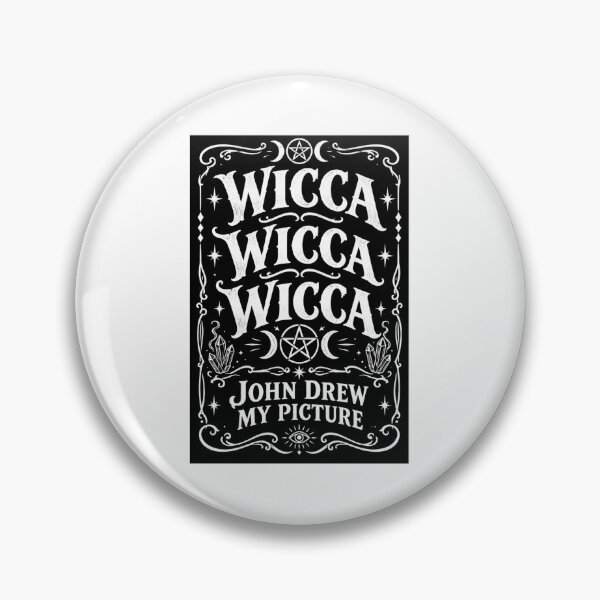 Aperçu de l'œuvre Wicca Wicca Wicca - John a dessiné mon dessin créée et vendue par TheFatherOfArt.