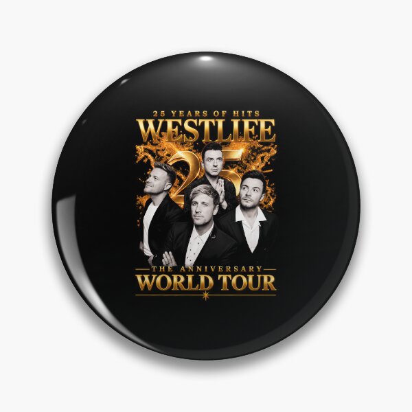 Item preview, 25 Anniversary 2026 Timeless Pop Music Westlife 2026 designed and sold by CHHdesigner.