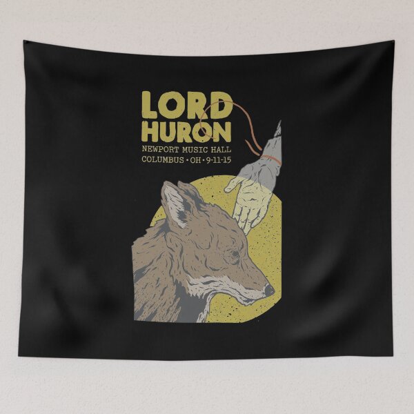 Item preview, Lord Huron Newport Music Hall Concert Art designed and sold by Libbieomaguera.