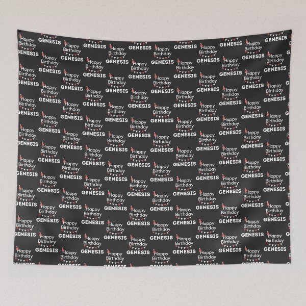 Item preview, Happy Birthday Genesis Celebration Design for Special Occasions designed and sold by JoeWillFilms.