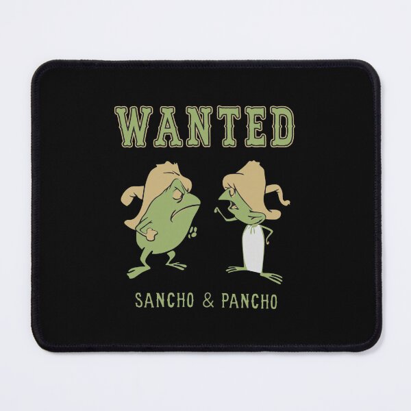 Item preview, Wanted Sancho & Pancho Frog Cartoon Duo designed and sold by Libbieomaguera.