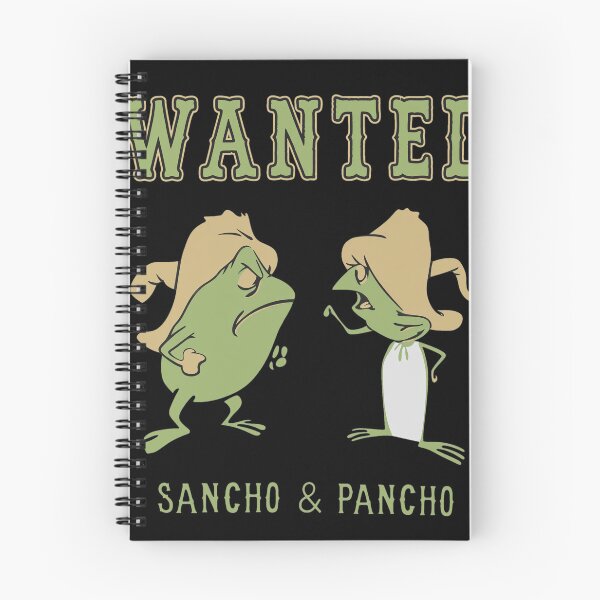 Item preview, Wanted Sancho & Pancho Frog Cartoon Duo designed and sold by Libbieomaguera.