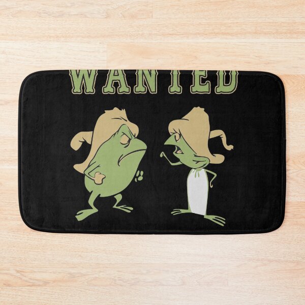 Item preview, Wanted Sancho & Pancho Frog Cartoon Duo designed and sold by Libbieomaguera.