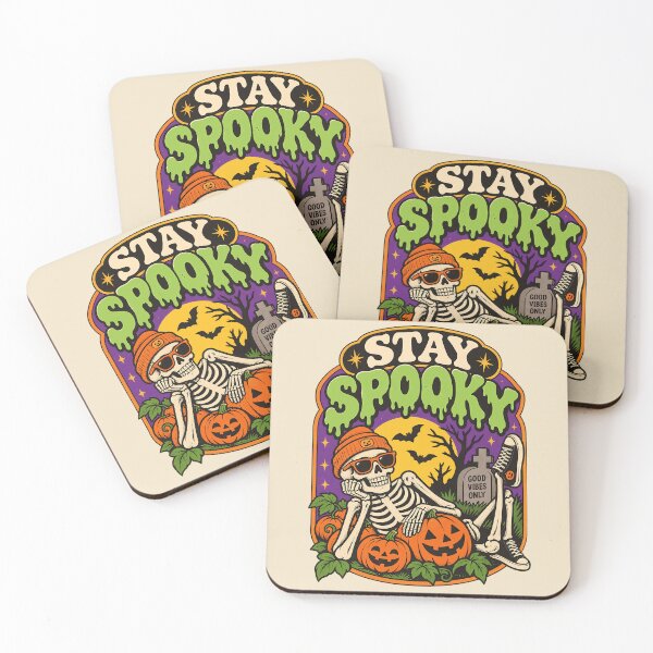 Item preview, Stay Spooky Retro Skeleton Halloween designed and sold by Moo7shop.