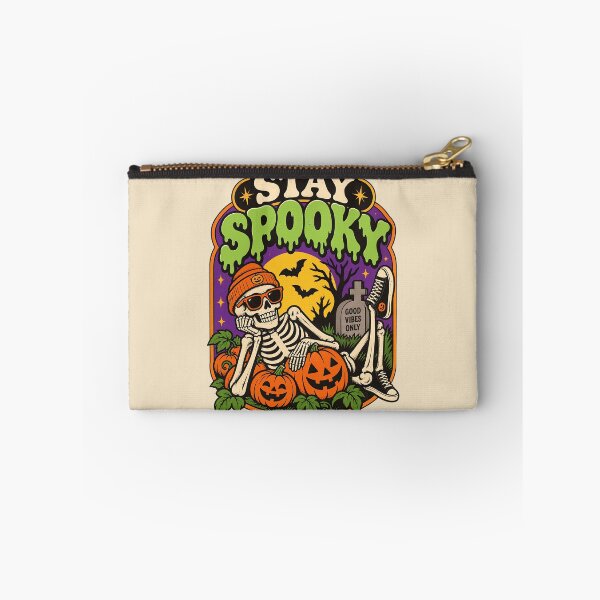 Item preview, Stay Spooky Retro Skeleton Halloween designed and sold by Moo7shop.