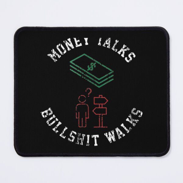 Item preview, Money Talks Motivational Design for Entrepreneurs and Business Success designed and sold by JoeWillFilms.