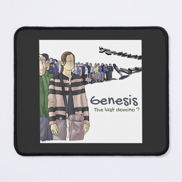 Item preview, The Last Domino Genesis Inspired Retro Rock Music Design designed and sold by JoeWillFilms.