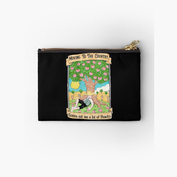 Item preview, Country Life Peach Orchard Art Print designed and sold by Libbieomaguera.