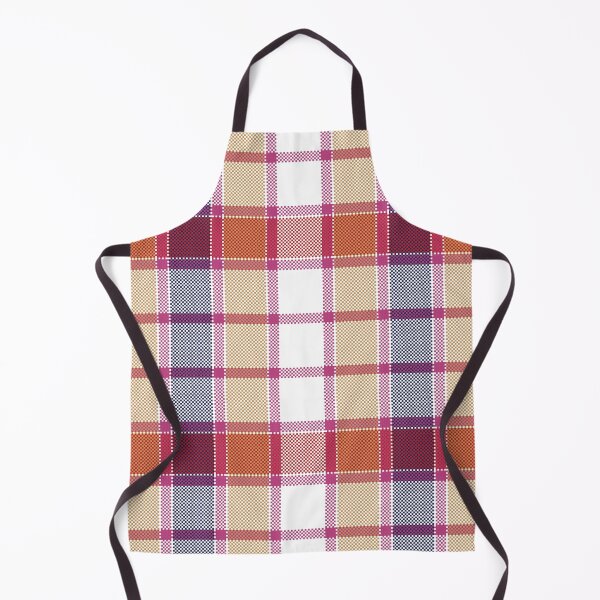 Item preview, Warm terracotta and purple plaid tartan seamless pattern designed and sold by PowerAntShop.