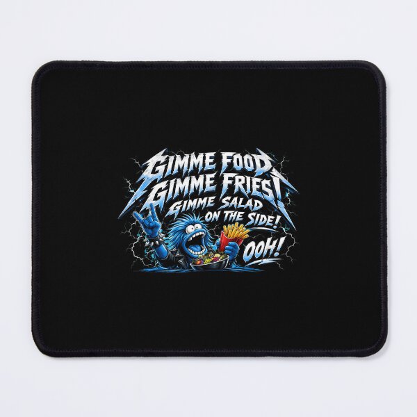 Item preview, Gimme Food Gimme Fries Monster Rock Foodie Design designed and sold by Libbieomaguera.