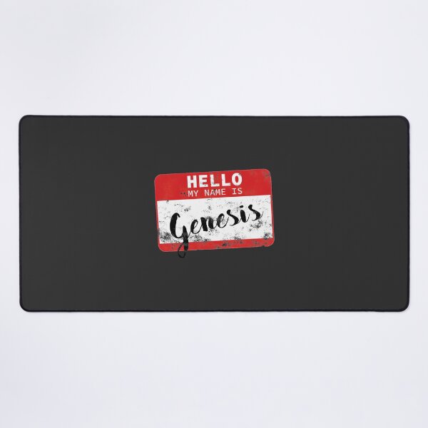 Item preview, Hello My Name Is Genesis Name Tag Sticker and Design designed and sold by JoeWillFilms.