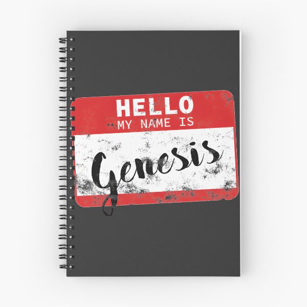 Item preview, Hello My Name Is Genesis Name Tag Sticker and Design designed and sold by JoeWillFilms.