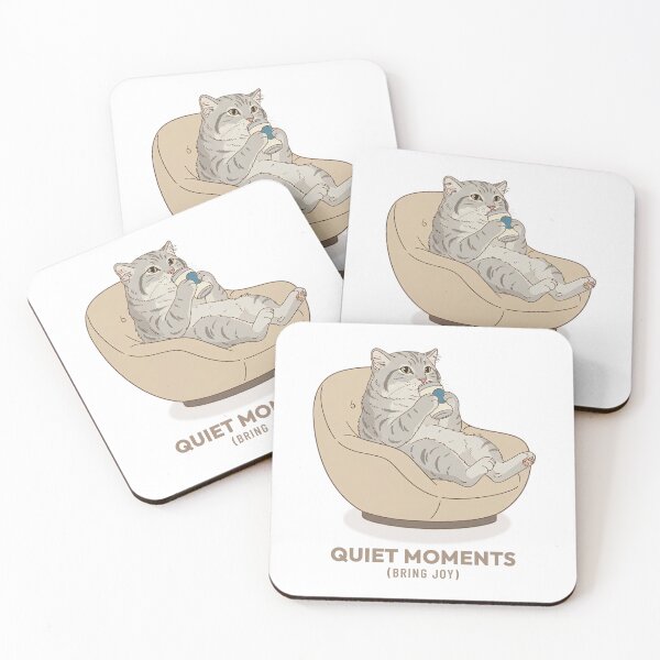 Item preview, Pallas Cat Drinking Soda Vintage Illustration designed and sold by COZY VINTAGE animal.