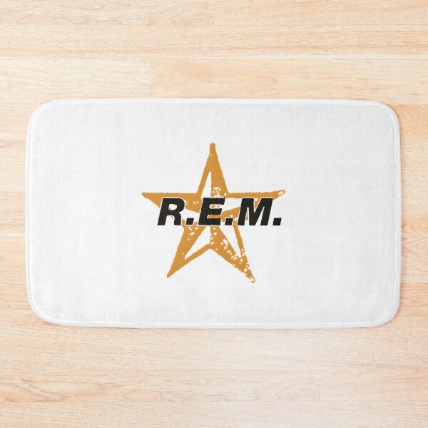 Item preview, R E M Inspired Vintage Rock Band Graphic Design designed and sold by aamirkt.