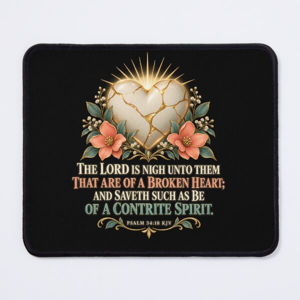 Item preview, Psalm 34:18 Broken Heart Christian Bible designed and sold by ChristianLife.