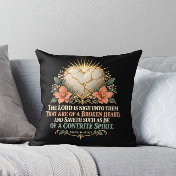 Item preview, Psalm 34:18 Broken Heart Christian Bible designed and sold by ChristianLife.