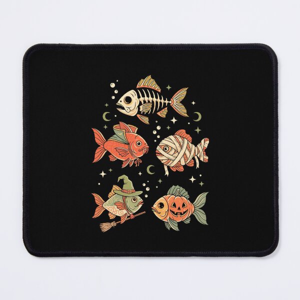Item preview, Halloween Fishing Ghost Skeleton Trout Fish designed and sold by nosu-art-pod.