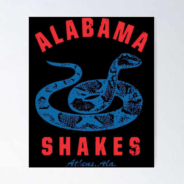 Item preview, Alabama Shakes Snake Emblem Athens Alabama designed and sold by JamesReev.