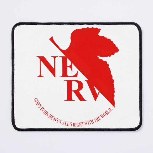 Item preview, NERV Logo Minimalist Poster Design for Anime Fans designed and sold by JoeWillFilms.