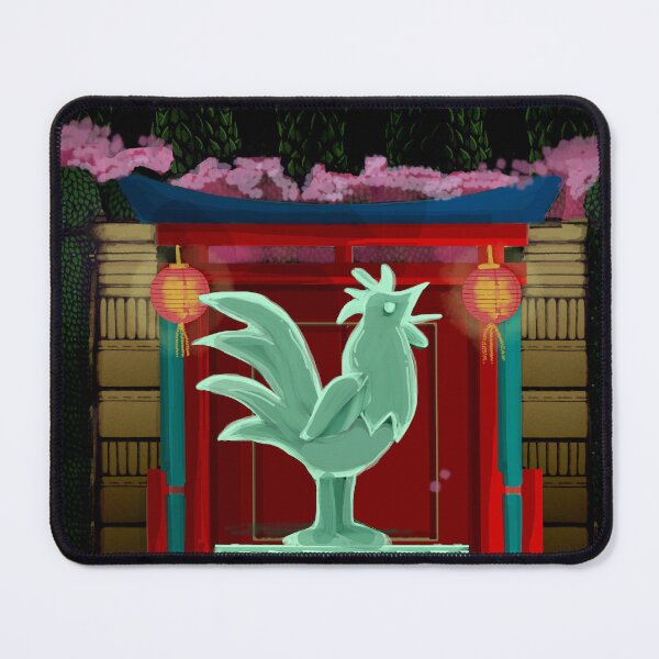 Item preview, Jade Rooster Chinese Red Gate designed and sold by Donnahuntriss.