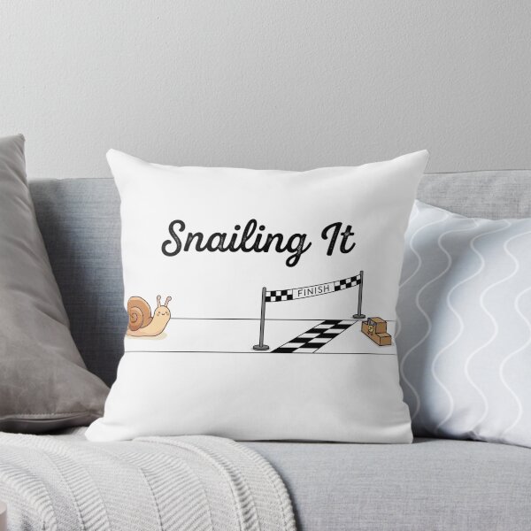 Item preview, Snailing It designed and sold by WittyOwlet.