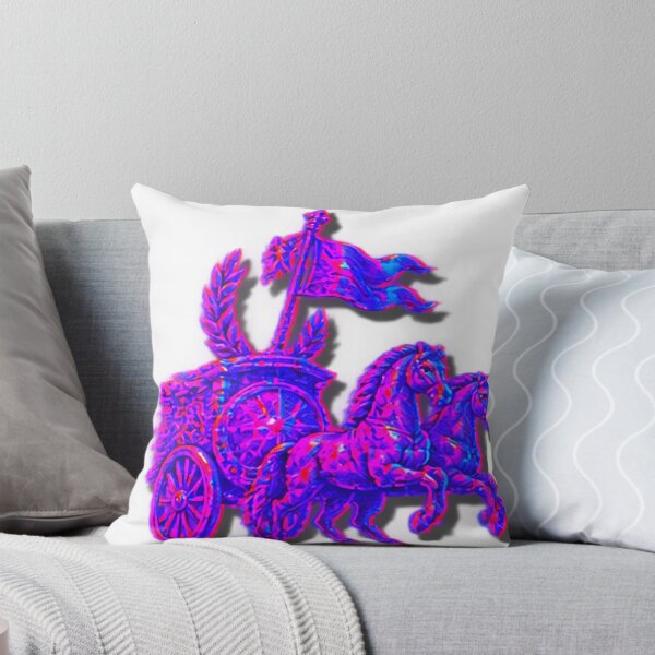 Item preview, Vaporwave Neon Antiquity Chariot - Cyberpunk Roman Rider designed and sold by A E S T H E T A T A G.